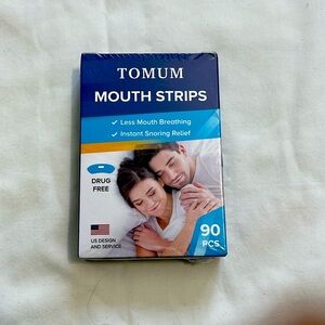 TOMUM mouth Strips 90 Pieces NWOT Sealed pack.